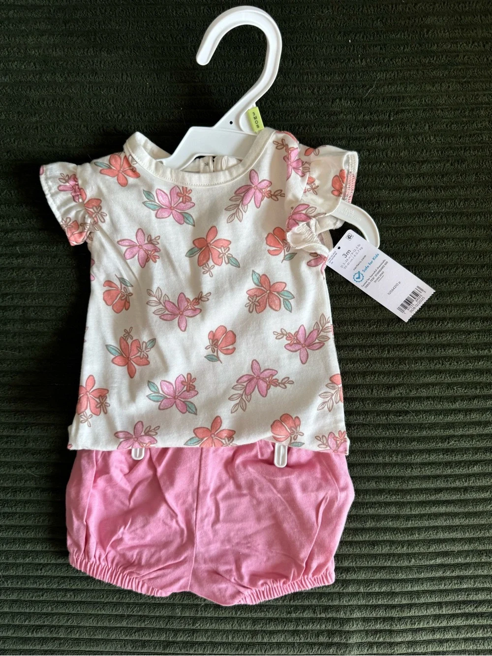 Carter's Floral and Butterfly Bodysuit 4-Pack, Size 3M